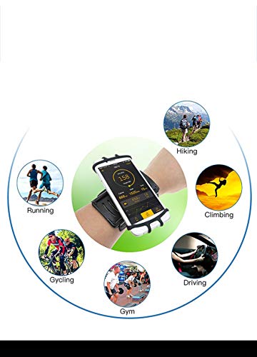 Aostihot BLACK WRIST BAND-1 Wristband Armband Phone Holder thumb #8