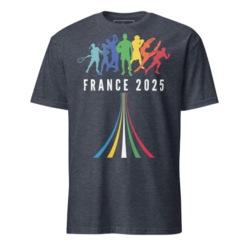 T-shirt France 2025 pour le multisport à Paris