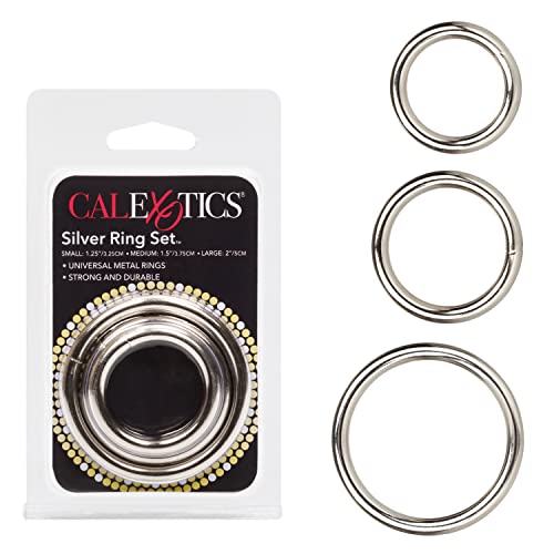 CalExotics Silver Ring, 3-Piece Set (1403-05-2)