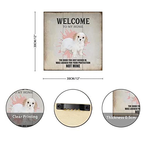 Plaque bois Collie Dog pour masquer un mur vide chambre - 2