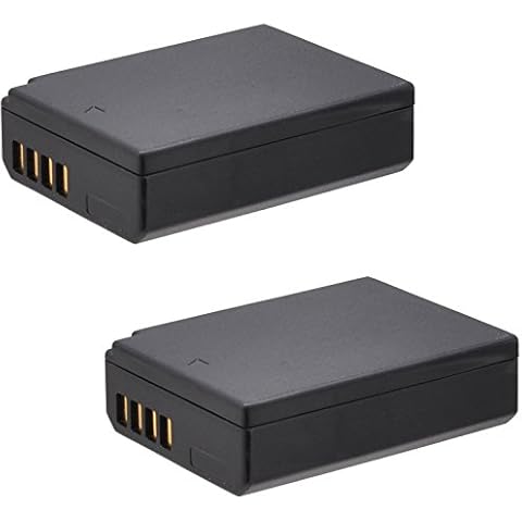 2-PACK Replacement LP-E10 Battery Pack for Canon EOS Rebel T3, T5, T6, 1100D, 1200D, 1300D Digital SLR Camera {2-Pack} Cover