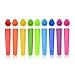Produktbild Tebery 10 Stück Silikon-Eis-Pop Maker Set,Ice Pop Formen,und sie reinigen super einfach