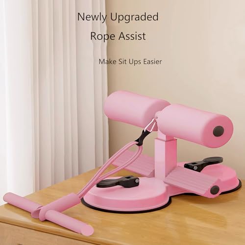 Ab Training Auxiliary Device-Multi-functional Adjustable Ab Trainer 3-Level Sit-Up Assistant with Dual Suction Cups, Ergonomic Low-Impact Core Strengthener for Home/Gym (#2)
