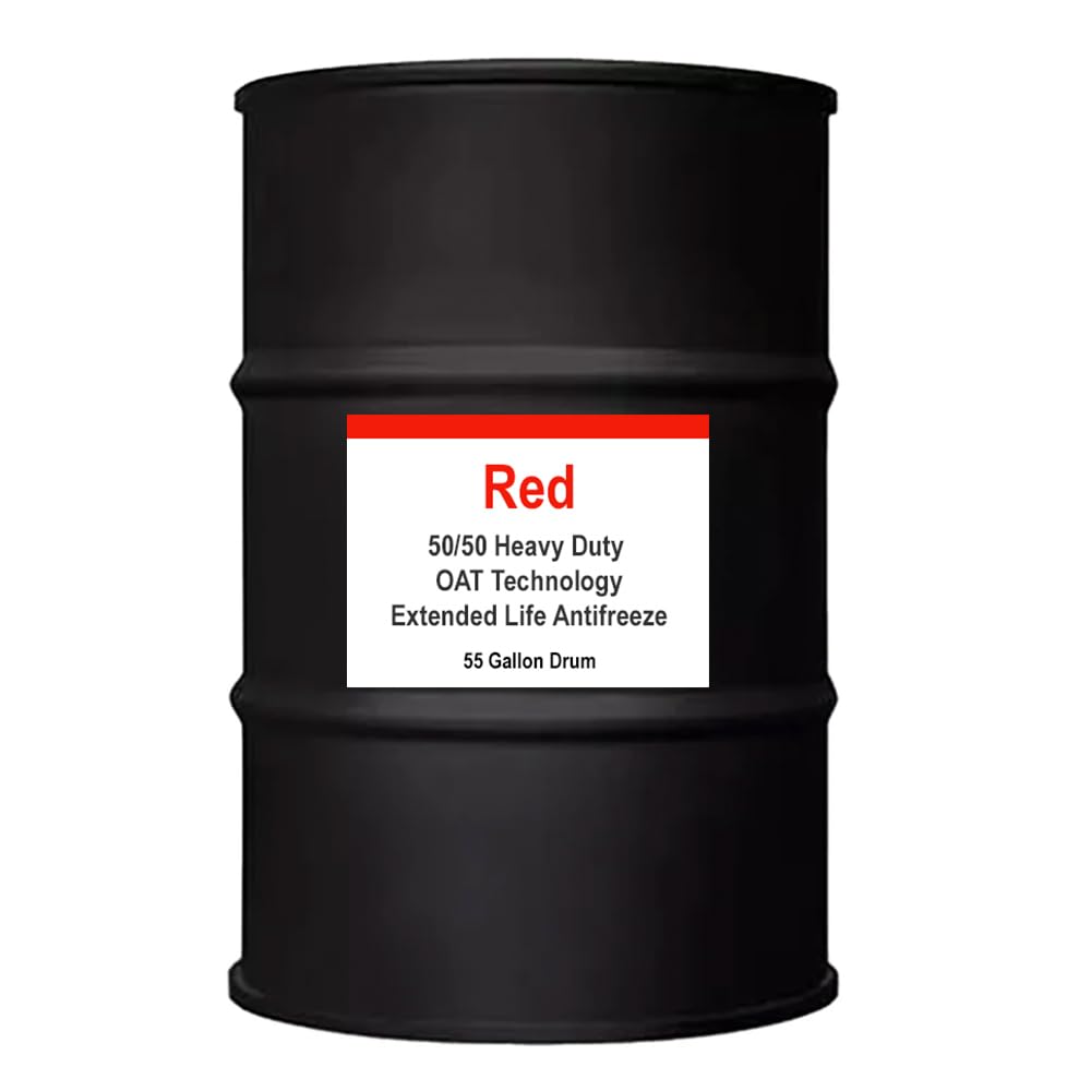 Sinopec Red Antifreeze Coolant - 50/50-55 Gallon Drum