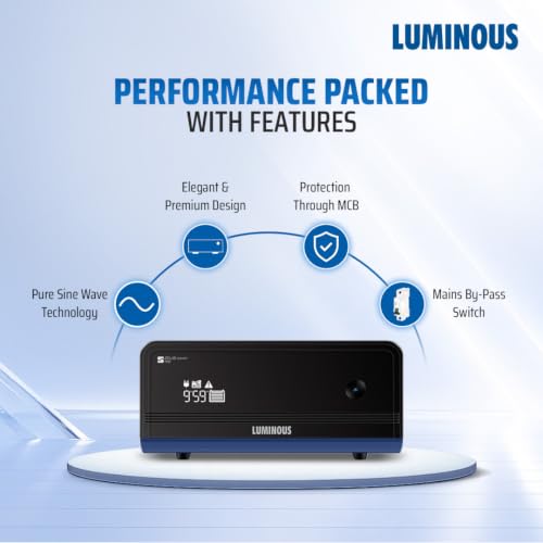 Luminous Store Luminous Zelio+ 1100 Inverter & RC25000 Battery Combo - Image 6