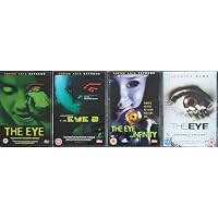 THE EYE QUADRILOGY 1-4 COMPLETE COLLECTION / 1. THE EYE / 2. THE EYE 2 / 3. THE EYE INFINITY / 4. THE EYE (2008) = ULTIMATE 4x DVD UK SET