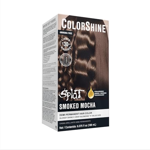Splat ColorShine Demi-Permanent Hair Color, Smoked Mocha