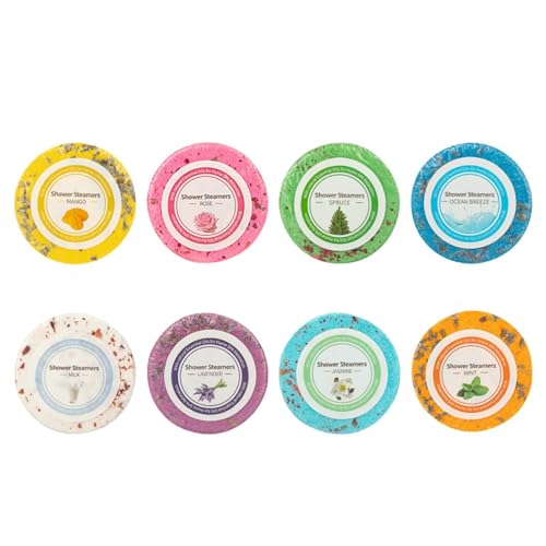 Vaporizzatori per doccia Aromaterapia - Bombe per doccia con oli essenziali | Vaporizzatori per doccia per aromaterapia | Bombe da doccia per uomo Cura e relax Vaporizzatori per doccia antistress