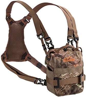 Allen Company Binocular Harness Case - Camo Bino Harness with Case - Hunting Bino Straps and Case - Terrain™ Plateau: Mossy Oak Break-Up Country