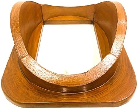 Diving Helmet Stand U.S Navy Mark V Scuba Divers Helmet Brown Finish Wooden