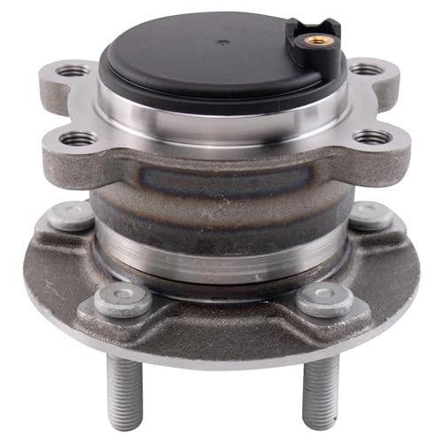 Image of TRQ Rear Driver and Passenger Side Wheel Bearing and Hub Assembly Set 2 Piece Compatible with 2020-2022 Ford Escape FWD 2020-2022 Lincoln Corsair FWD