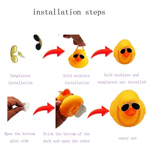 Rubber Black Duck Bell With Led Light, Cute Propeller Handlebar Bicycle Horns For Kids Toddler Children, Adults Sport Outdoor #TOP4