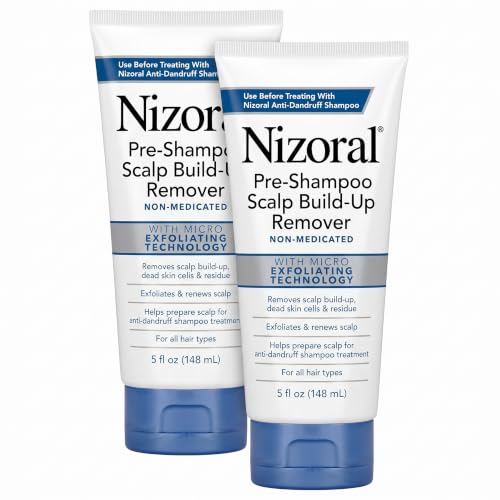 Nizoral Pre-Shampoo Scalp Build-Up Remover - Exfoliates and Renews Helps Prepare for Anti-Dandruff Shampoo Treatment,5 oz,(Pack of 2)