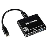 USB C to HDMI Adapter(4K@60Hz) PC-Like Experience for Galaxy S8/S8 Plus/S9/S9+,Note 8, Note 9, Nintendo Switch, Dock for MacBook Pro, Chromebook Pixel and More