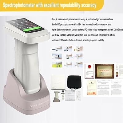 VTSYIQI Portable Spectrophotometer D/8 Colorimeter Color India | Ubuy
