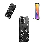 Universal for Apple iPhone 8 Case, iPhone 7 Case, (4.7 inch), R-JUST Luxury Batman Aluminum Shell Bumper Shockproof Tough Armor Metal Back Case Skin Protective Cover + Free Bat Kickstand