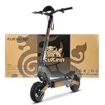 KuKirin G2 Electric Scooter for Adults, 10-Inch Off-Road Vacuum Tyres, Dual Spring Suspension, 55km Long Range, IPX4 Water Resistant, Folding Commuter Scooter with Dual Brakes & Touch Display EN17128