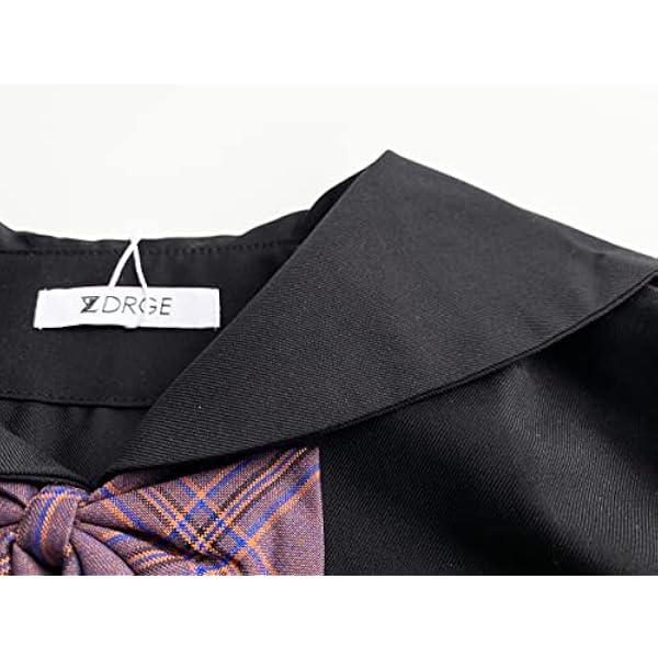 Set korte geruite plooirok voor meisjes Y2k-minirok en -shirt voor dames met kuitsokken