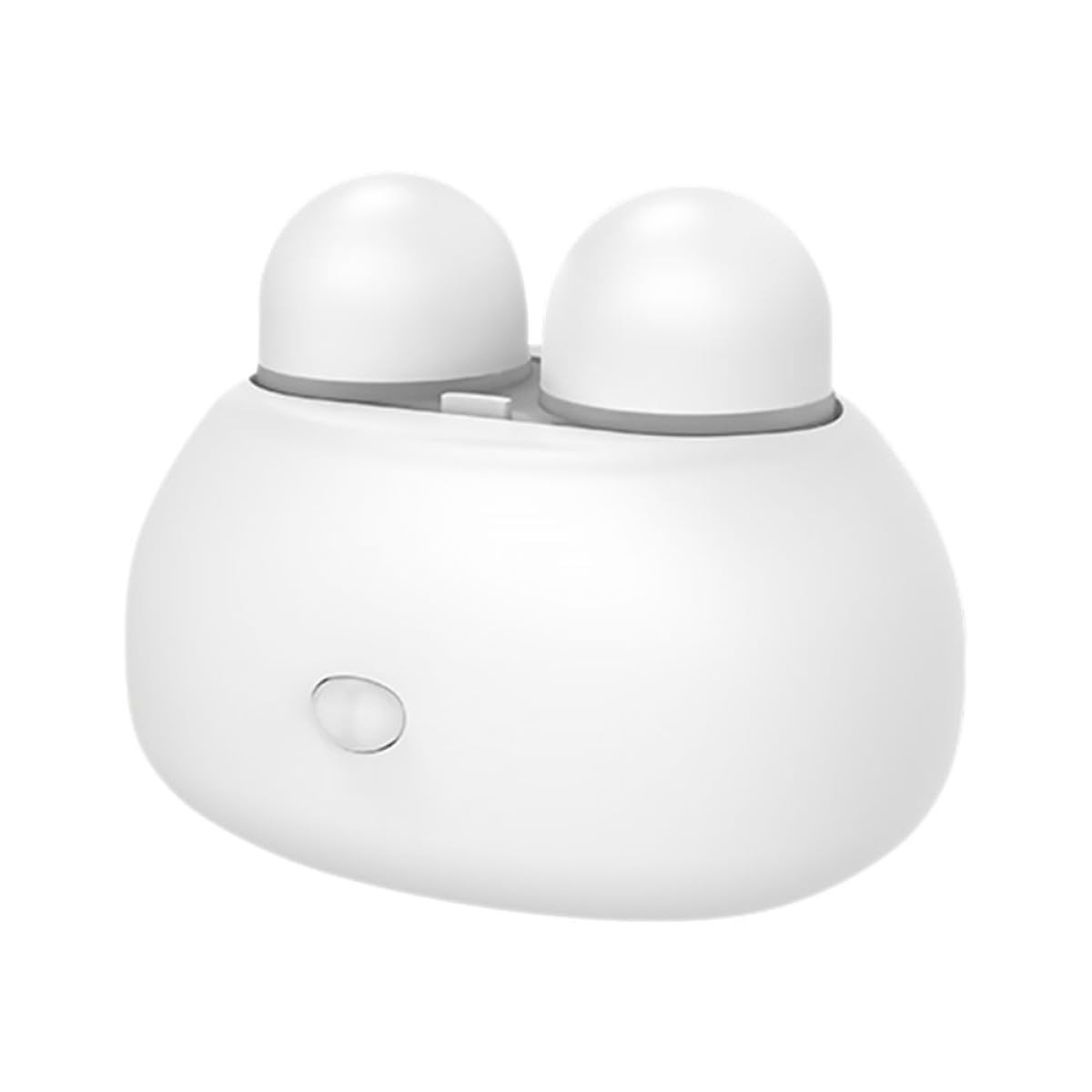 Veemoon Electric Contact-Lens Cleaner Box Portable Automatic Lens Washer for Contact Lenses White, Vibrating Protein Remover Suitable for Travel and Home Use