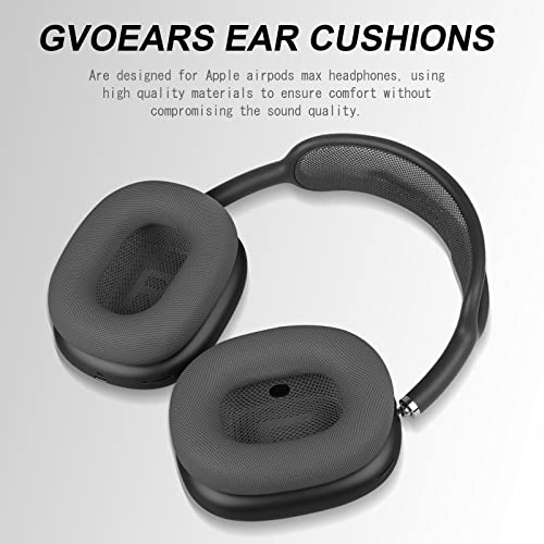 Premium Replacement Ear Cushions For Apple Airpods Max Headphone, Protein Leather Memory Foam Earpads With Excellent Noise Isolation #TOP4