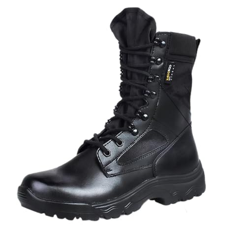 Tactical Boots for Men's 8 Inches Lightweight Outdoor Work Military Combat Boots
