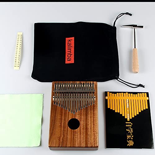 WGOEODI Piano à Doigt Portable 17 Sons en Bois Kalimba Thumb Piano, Marron - Les Beatles, Paul McCartney, John Lennon, RIngo Starr, George Harrison WGOEODI Piano à Doigt Portable 17 Sons en Bois Kalimba Thumb Piano, Marron – Image 5