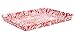 Enamelware Jelly Roll Pan, 16 x 12.25 inches, Red/White Splatter