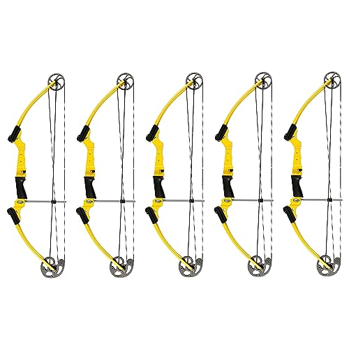 Genesis Archery 5 Pack Original Compound Bow - Adjustable Riser, 15