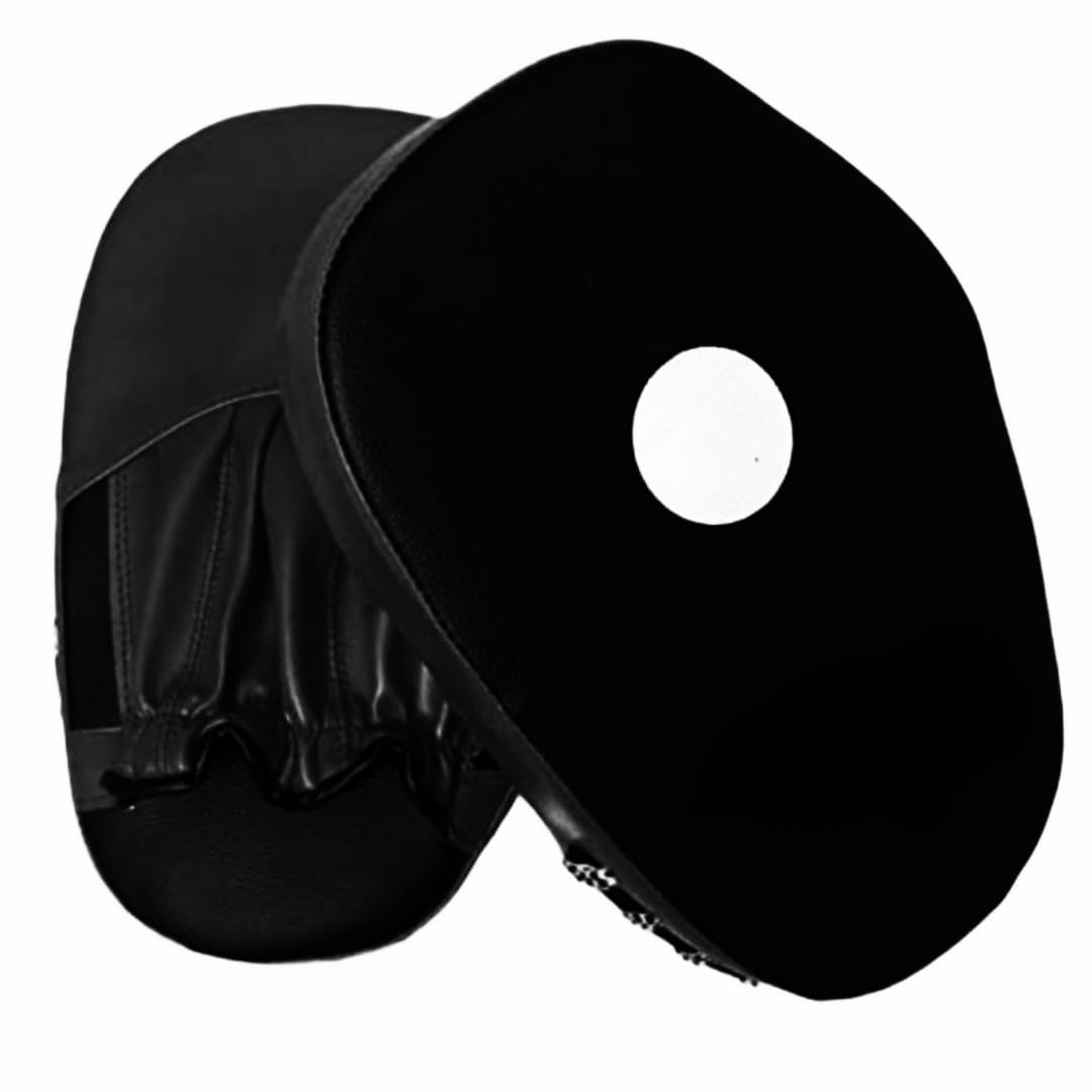 LiftWar Boxing Focus Pad, Professional Training Target Mitt, Black-picture-15