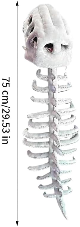 Dinosaur Skeleton Costume 3D Design Realistic Dinosaur Skull Cosplay Set Gift for Christmas & Themed Party Props - Image 6