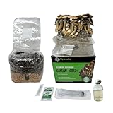 Myco Labs All-in-One Mushroom Grow Bag (4 lbs) for Manure Loving Mushrooms + Spore Germination Jar!