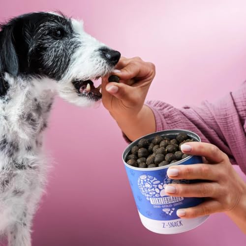 TIERLIEBHABER Sparpaket – Zeckenschutz Hund Spot On & Z-Snack für Hunde – Z-Bundle enthält Zeckenmittel für Hunde Z-Spot mit Kokosöl und Schwarzkümmelöl | 100% Pflanzlich