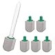NCZCDZSW 5 Stück Bimsstein Toilettenreiniger Bimsstein WC mit 1 griff Cleaning Block WC Blöcke Bimsstein mit Griff Bimsstein Reinigungsstein Für Badezimmer Toiletten Küchen Schwimmbäder Tiefe Flecken