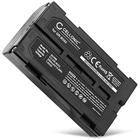 CELLONIC® Kamera Ersatzakku GR-B202,VW-VBD070,-VBD1,VM-BPL13,-BPL27 für Panasonic NV-DX1, NV-GS280, -GS250, VM-H775, RCA Pro-V730, Ersatz Akku 2000mAh VW-B202,VW-VBD1,VW-VBD2 Kameraakku Zusatzakku Battery Cover