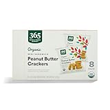 365 by Whole Foods Market, Organic Mini Peanut Butter Sandwich Crackers 8 Count, 1 Ounce