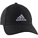 adidas Men's Decision Structured Adjustable Cap, Black/Grey, One Size