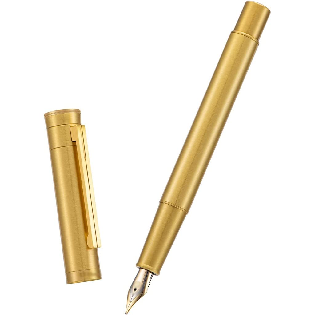 Stylo plume en métal avec pointe F/plume pour l'école, le bureau