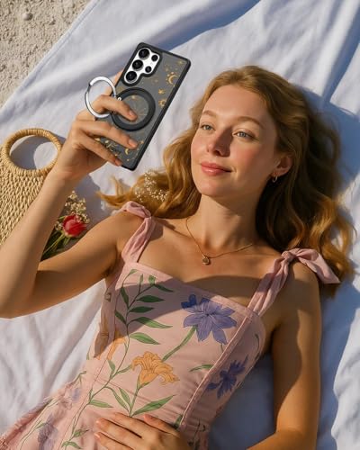 Coque Samsung S25 Ultra pour visionner vos vidéos en mains libres avec anneau aimanté 360