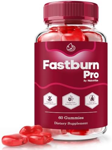 NutraVibe Fastburn Pro Gummies, 60 Gummies