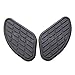 N+B Universal Retro Motocicleta Café Racer Gas Combustible Pegatina Pegatina Protector Rodilla Pad Pad Grip Decal para Honda Yamaha Harley Adhesivo de protección del depósito de combustible