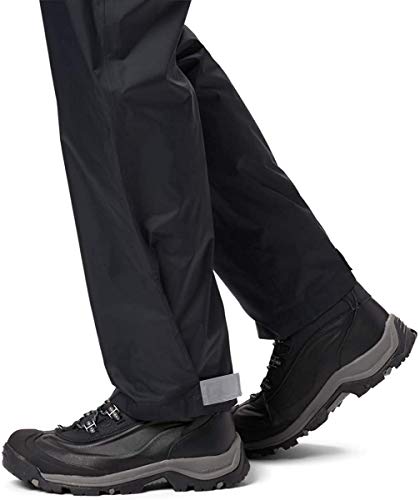 BenBoy Damen Regenhose wasserdichte Atmungsaktive Leichte Fahrrad Überziehhose Winddicht Wanderhose Trekkinghose YK5511W-Black2-M