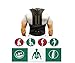Comfort Posture Corrector and Back Support Brace, Back Pain Relief for Men and Women Black (L)