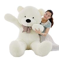 Amazon.co.jp: [XLOYP] ぬいぐるみ 特大 白い くま/テディベア 可愛い