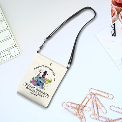 TIIMG Movie Inspired Gift Witch Gift Margarita Halloween Drinking Gift Midnight Margaritas Crossbody Bag4
