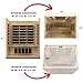 Maxxus Sauna Bergamo 4-Person Low EMF FAR Infrared Sauna