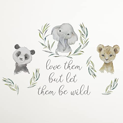 Levtex Baby - Mozambique Vinilo Decorativo Reutilizable Panda