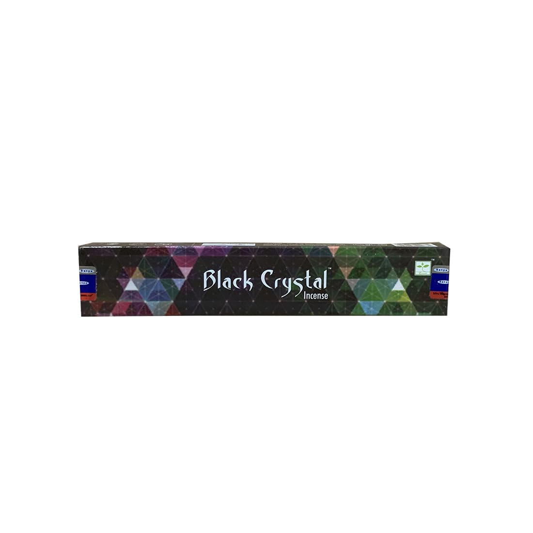 Giftlocaluk Mysterious, Crisp, With Ozone-Like And Woody Notes Satya Black Crystal Incense Sticks - Mystical & Grounding Scent For Protection