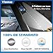 Vizotae Headlights Assembly for 2009 2010 Toyota Corolla Halogen Headlamp Replacement, High/Low Beam W/Bulbs, Driver & Passenger Side