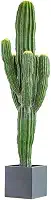 Árvores artificiais para decoração de casa, planta de árvore artificial, cacto falso, plantas artificiais em vaso para casa, escritório, jardim, decoração interna e externa, árvore falsa (153 cm)