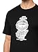 KARL LAGERFELD Men's Crewneck Short Sleeve Karl Armour Graphic Relaxed Fit T-Shirt, Black, XX-Large